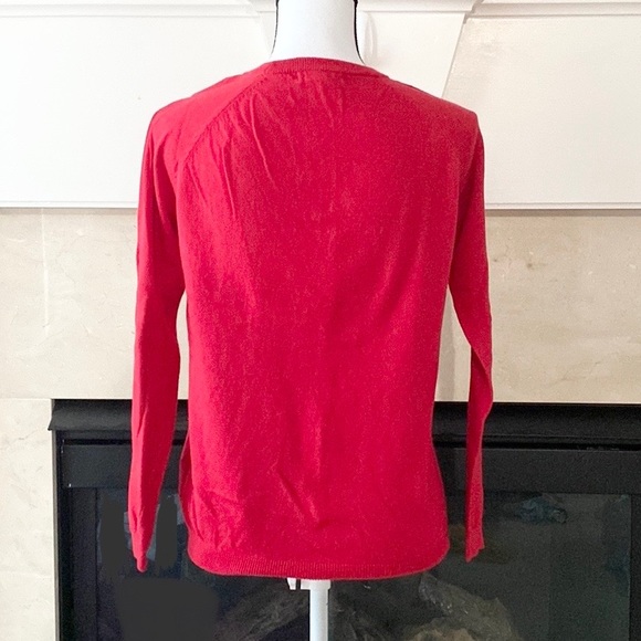 Red anchor sweater - Picture 3 of 4